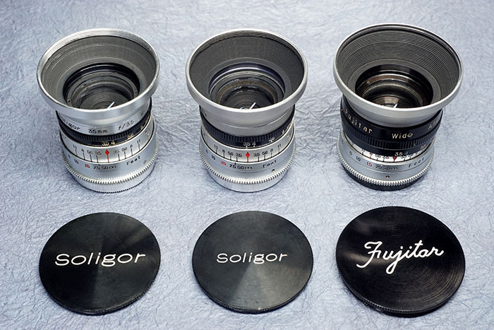 Soligor 35mm f3.5（Ｙ）／ Soligor 35mm f3.5（Ｔ.Ｙ）／ Fujitar 35mm f3.5