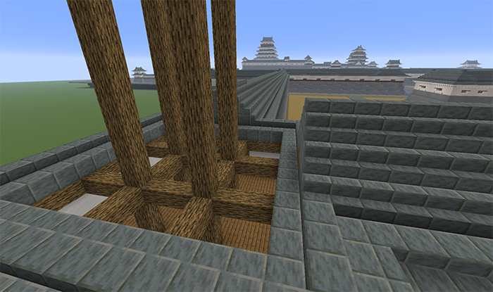 築城中の様子③